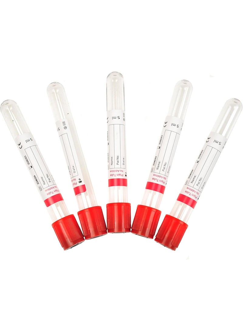 SKYLINE Lab Vacuum Blood Collection Tubes 3ml Red 100CS - Image 5