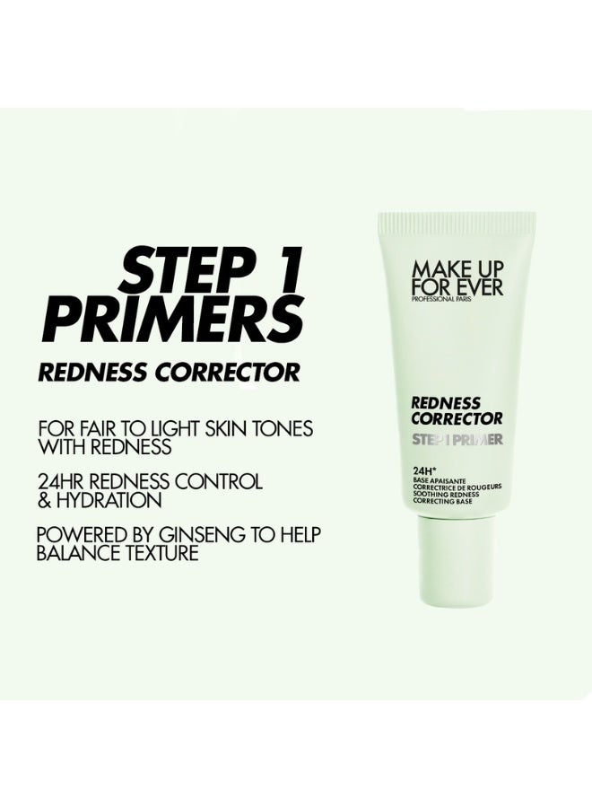 MAKE UP FOR EVER step 1 Primer Redness Corrector 30ml - Image 2