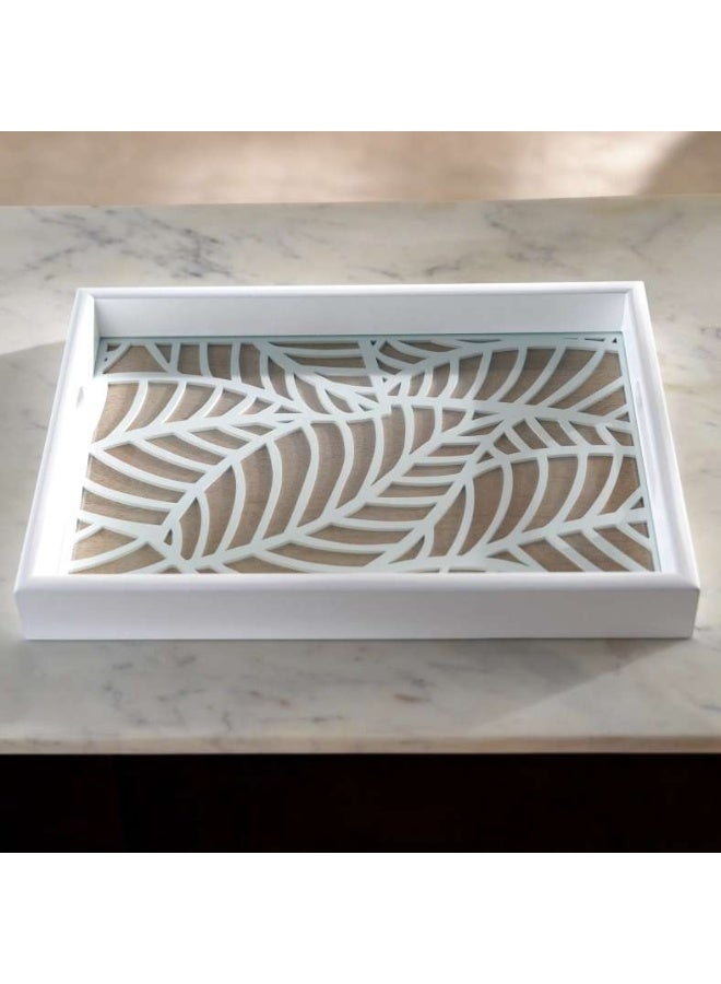 Pan Home Sandrift Decor Tray - White - Image 4