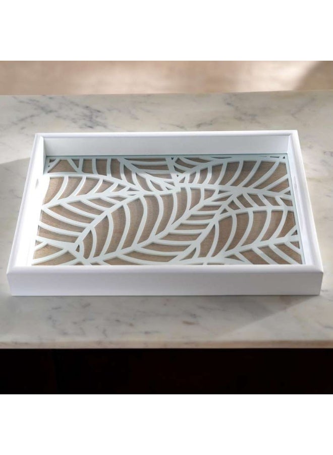 Pan Home Sandrift Decor Tray - White - Image 3