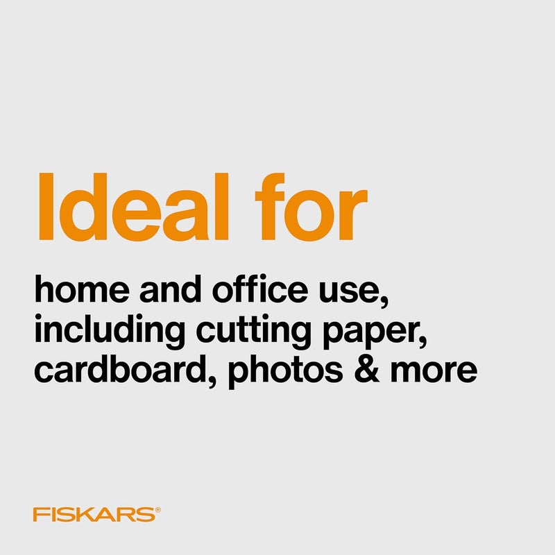 Fiskars Everyday Softgrip Titanium Fashion Scissors 8  2pk  Forest Fern - Image 4