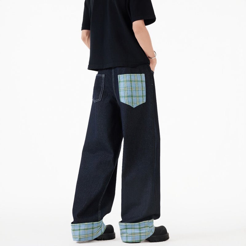 Unisex Casual Daily Denim Jeans - Image 4
