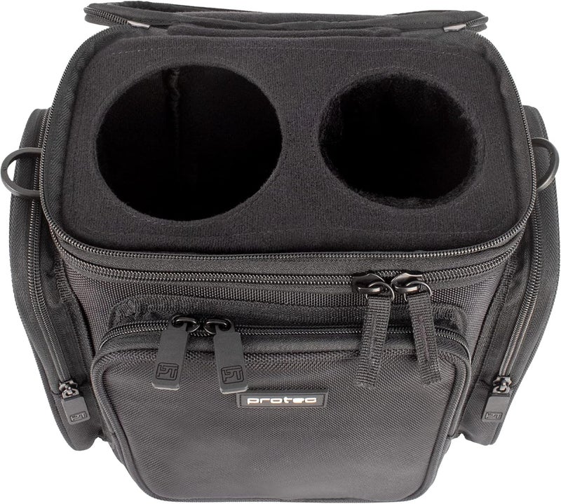 Protec French Horn Double Mute Bag with Modular Wall & Mute Holder, Model M409 - Image 4