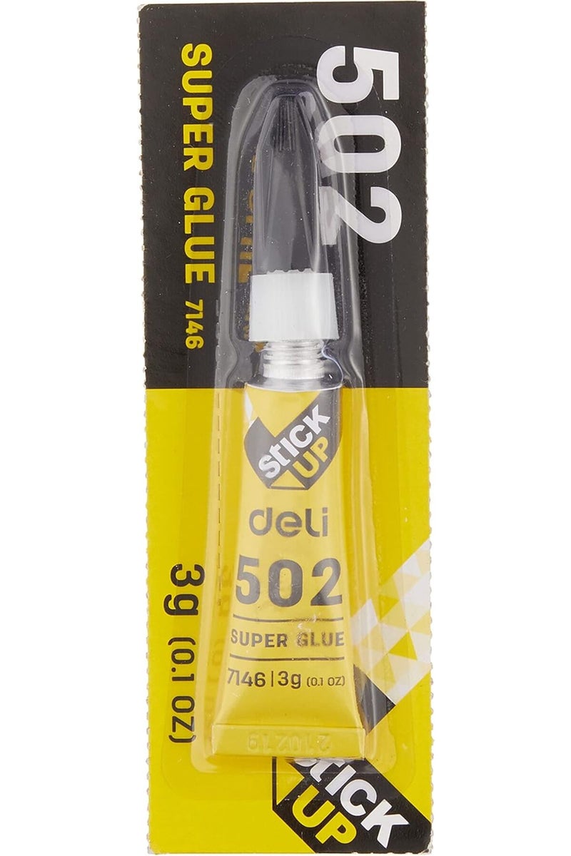 Deli Instant Dry Super Glue 3 G - 06 Pcs - Image 2
