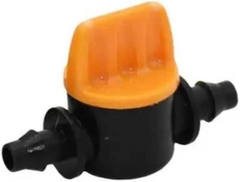 20 قطعة من موصلات الصنبور ذات الشقوق 1/4 بوصة لخرطوم الري 4 ملم و 7 ملم للتحكم في تدفق المياه - Image 2