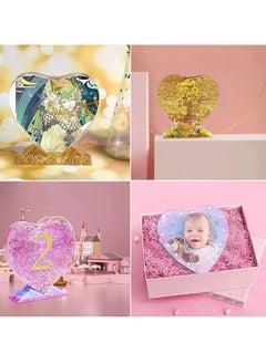 Y&D Resin Photo Frame Molds, Large Silicone Picture Frames Molds Heart Shape Epoxy for DIY Tool Home Table Decor, Handmade Gifts  - Image 4