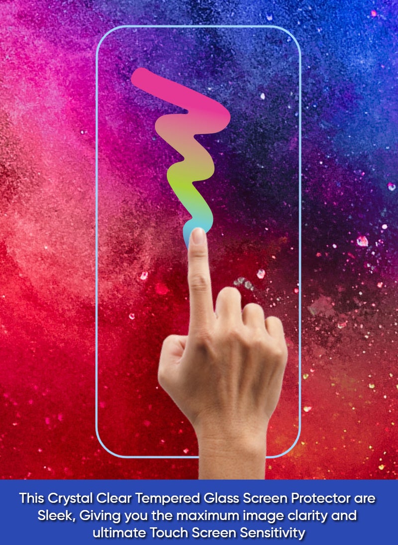 ACLIX 3 Pieces Antistatic ESD Dustproof Premium Quality High Definition Clear Tempered Glass Screen Protector Designed For Xiaomi Redmi Note 10 - Image 4
