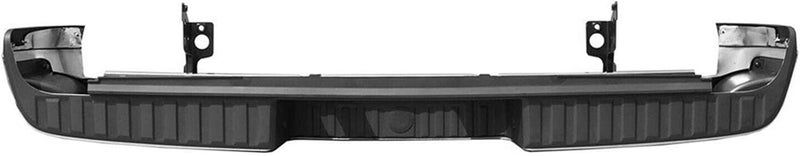 cheekyglo Steel Rear Bumper Assembly Replacement for 2014-2018 Chevy Silverado GMC Sierra 1500 without Park Assist Sensors 15 16 17 GM1103176 Chrome - Image 3