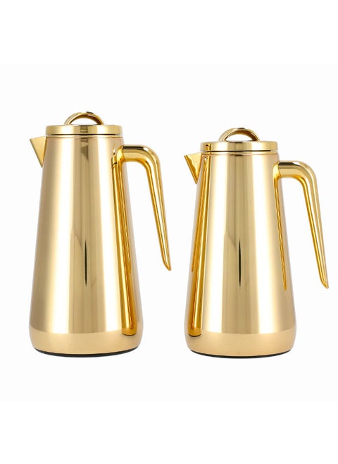2Pcs Steel Vacuum Flask Eve 1L+1.3L