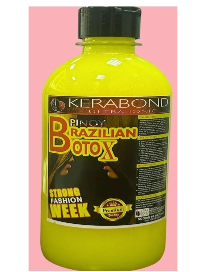 KERABOND - Kerabond Ultra Ionic Brazilian Botox Hair Treatment 100ml - Strong - Image 1
