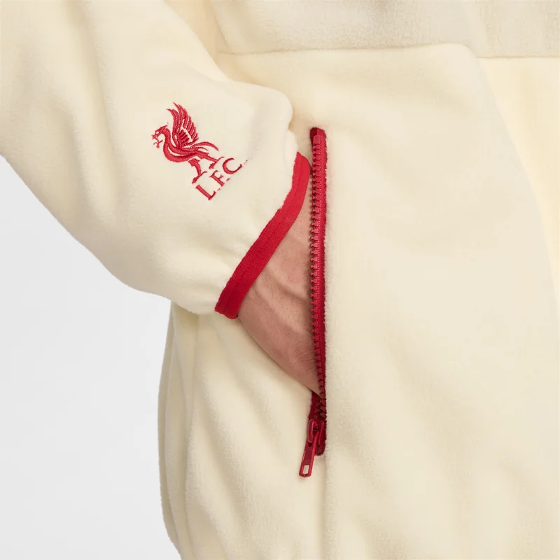 Nike White Men's Liverpool F.C. Club Special Edition Football Jacket for Men | Best Price UAE