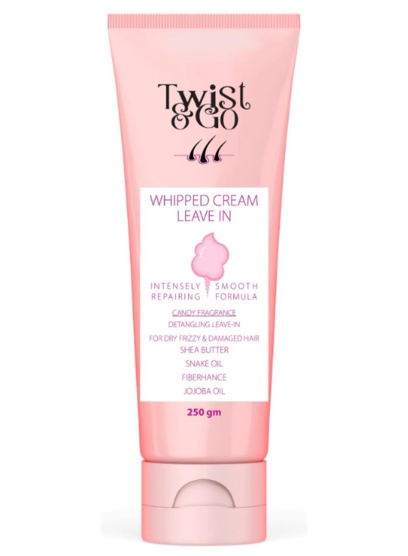 تويست اند جو  لوشن تويست آند جو المضاد لتساقط الشعر 250 مل وكريم تويست آند جو المرطب - للشعر الجاف والمجعد والتالف - مع زبدة الشيا وزيت الثعبان وزيت الجوجوبا - Image 3