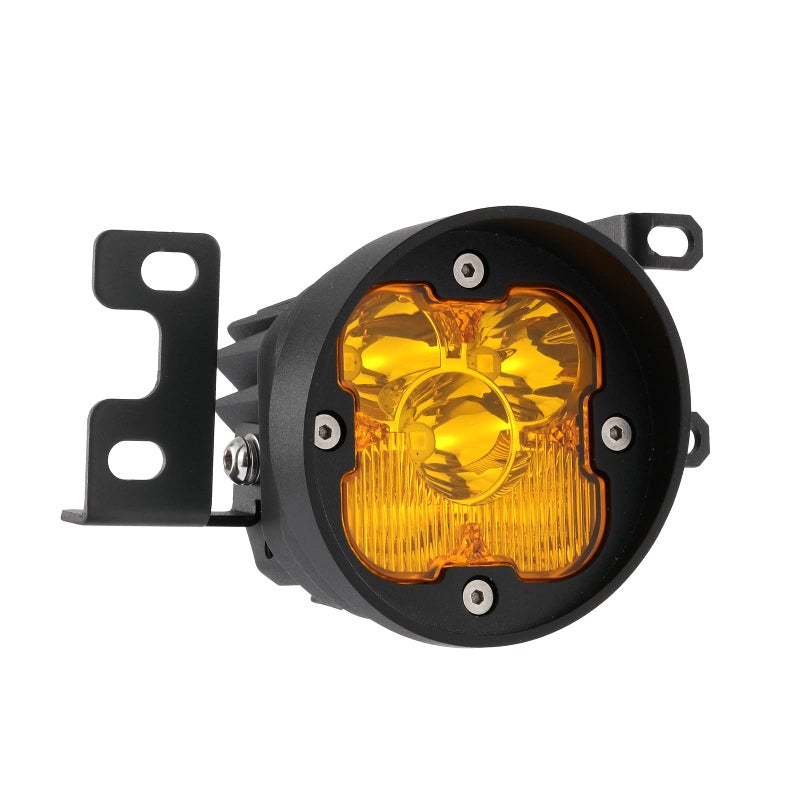 Auxbeam حاملات ضوء الضباب Auxbeam XP-Ultra Series 3"، لتويوتا 2012-2022 تاكوما، 2010-2022 4رانر، 2014-2022 توندر، حاملات مصابيح LED مدمجة، مجموعة تركيب شريط ضوء، جانبين، زوج - Image 4
