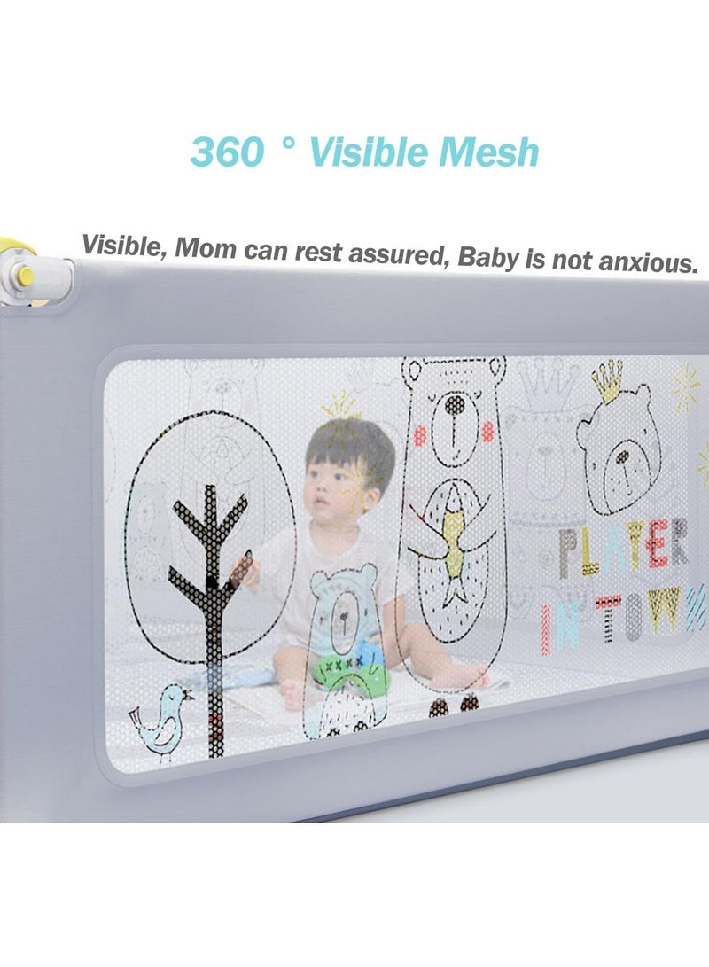 Baby Playpen Playpen for baby with Integrated dustproof bottom cloth & Suction Cup Baby Safe Activity Center Adjustable fence Baby Playards Baby Bumper Foam Playpen Breathable Mesh - Image 3