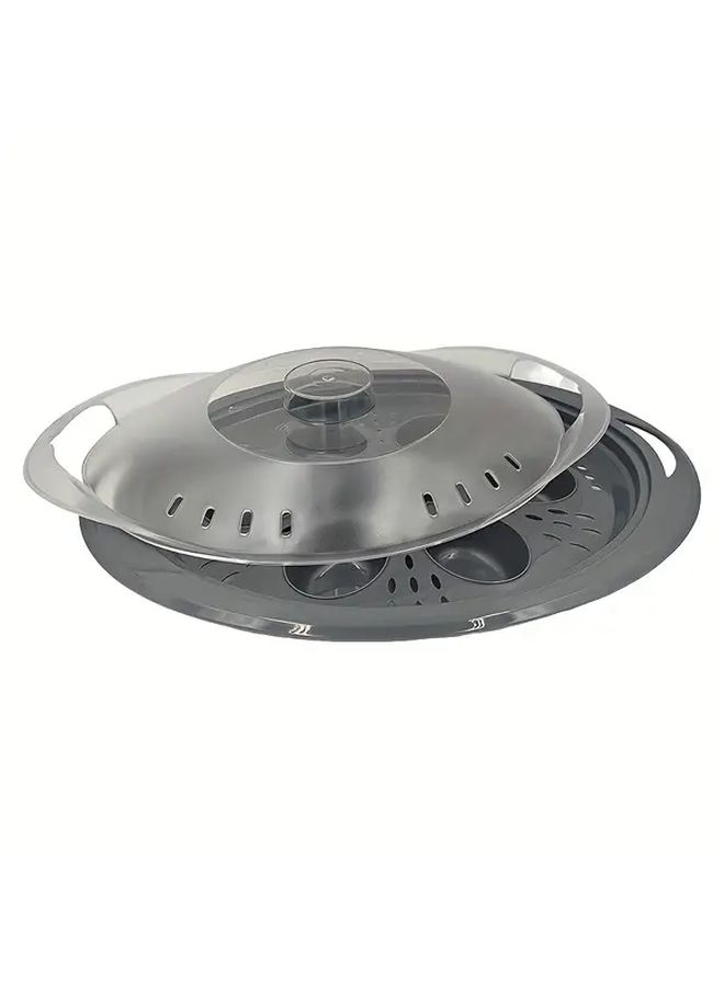 Crown Steamed Egg Plate 7 Holes Compatible with Steamer Poached Eggs Boiled Eggs Tray - Image 5