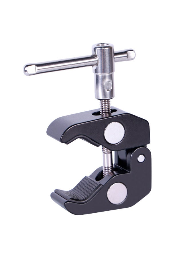 Q-shaped Clamp U-shaped Desktop Round Tube Clamp Multi-function Strong Clamp Strange Hand Chickenmouth Pliers Magic Hand Small Large Crab Clamp - Image 2