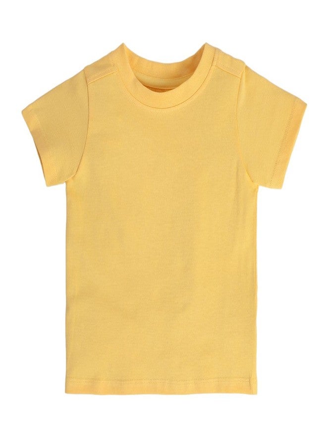 miniklub Cotton Half Sleeves Checked Dungaree With Tee - (18-24M) - Image 4