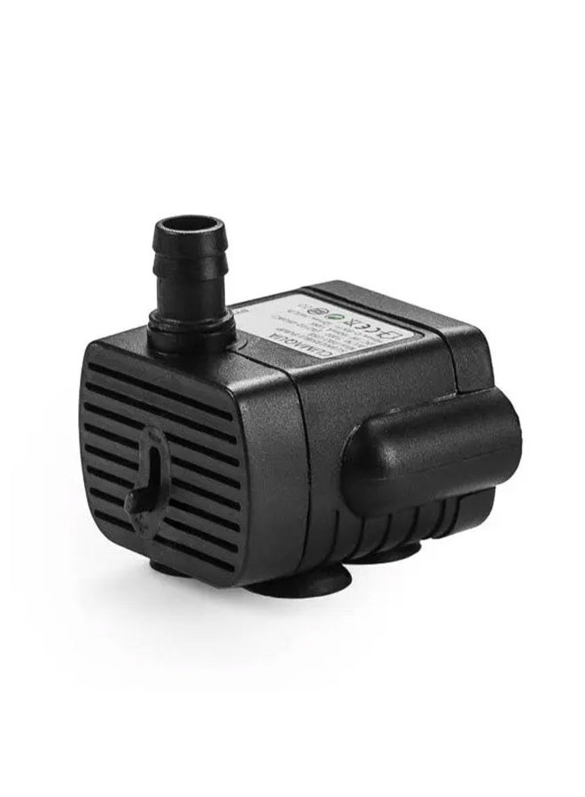 Compact USB Aquarium Pump Black 5W - Image 1