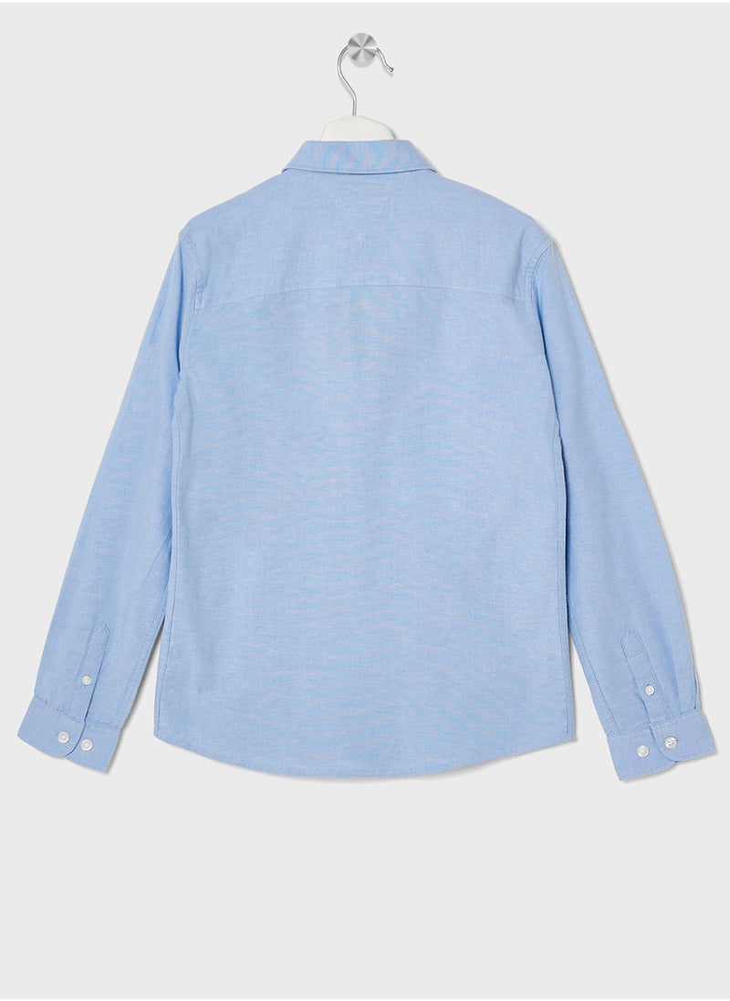 TOMMY HILFIGER Kids Button Down Shirt  - Image 2