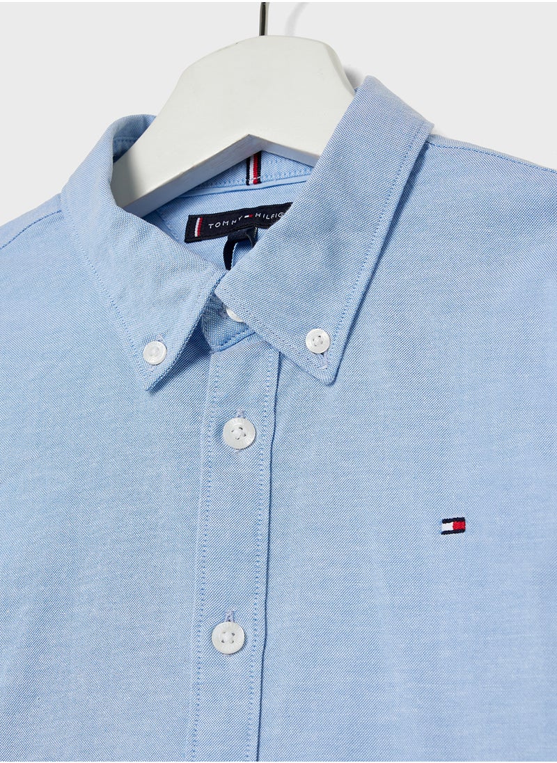 TOMMY HILFIGER Kids Button Down Shirt  - Image 3