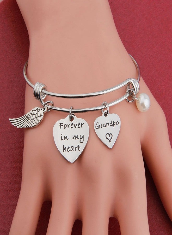 bobauna obauna Memorial Bracelet Sympathy Gift For In Memory Of Loved One (grandpa memorial bracelet) - Image 5