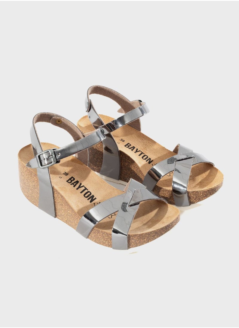 BAYTON Venus Mid Heel Wedges  - Image 3