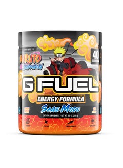 G Fuel Sage Mode Energy Powder, Sugar Free, Clean Caffeine Focus Supplement, Water Mix, Pomelo Fruit + Peaches Flavor, Focus Amino, Vitamin + Antioxidants Blend - 9.8 Oz (40 Servings)  - Image 1