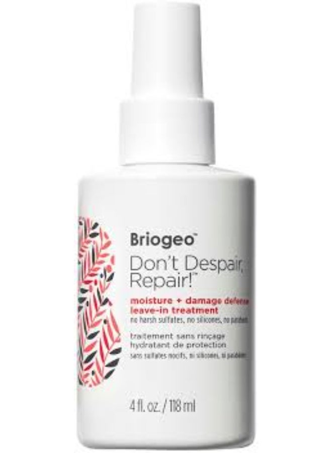 بريوجيو لا تيأس، أصلحي!™ علاج مرطب + حماية من التلف يُترك على الشعر 118 مل - Image 1