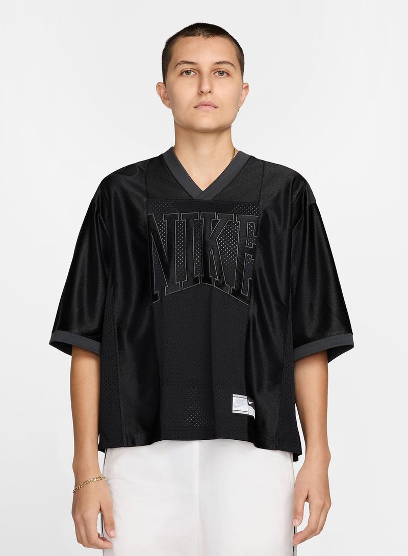 Nike Sportswear Street Women's Oversized Short-Sleeve Graphic Top - Image 1