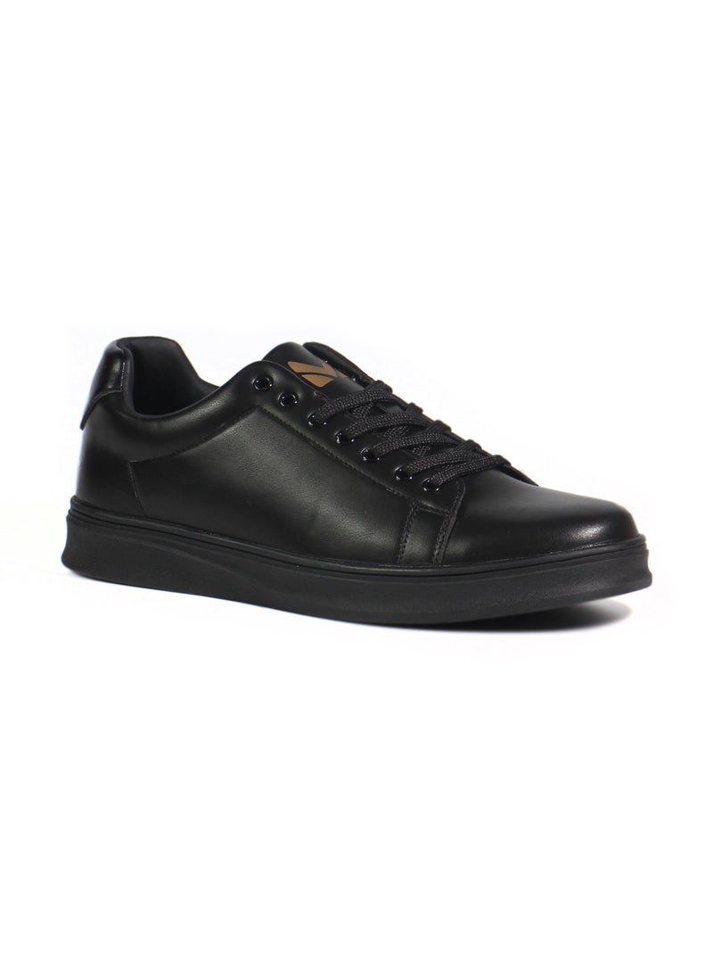 Mon Ami - Monami Men's Black Sneakers - Stylish Walking Shoes for Men, Lightweight Comfortable Casual Sneakers, Breathable Modern Design for Everyday Wear, Work, and Travel - Image 1