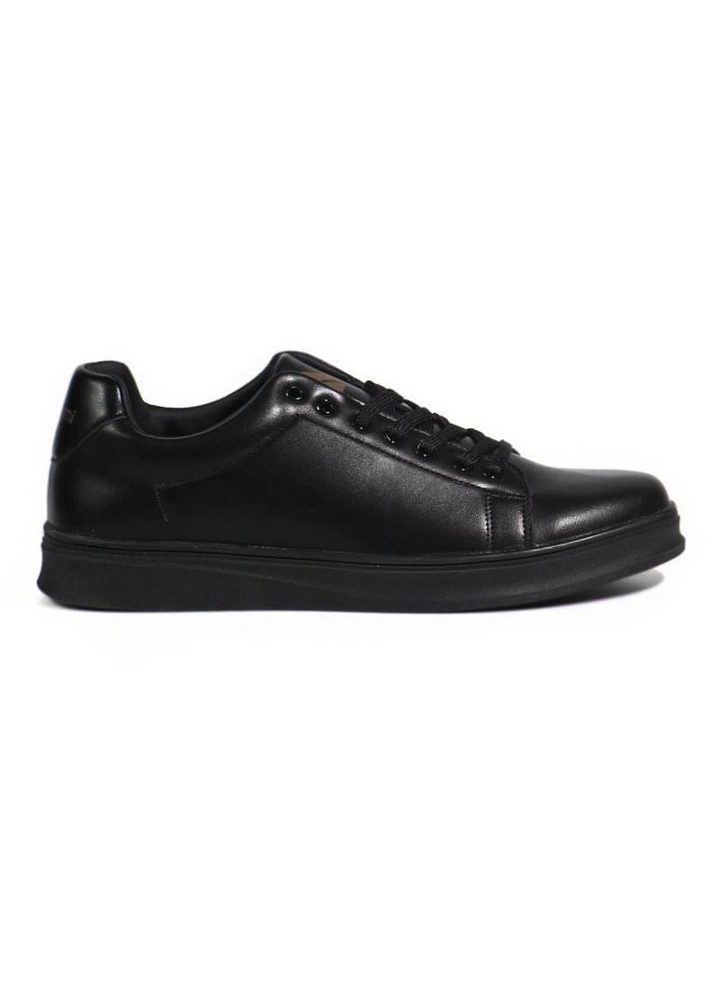 Mon Ami - Monami Men's Black Sneakers - Stylish Walking Shoes for Men, Lightweight Comfortable Casual Sneakers, Breathable Modern Design for Everyday Wear, Work, and Travel - Image 1