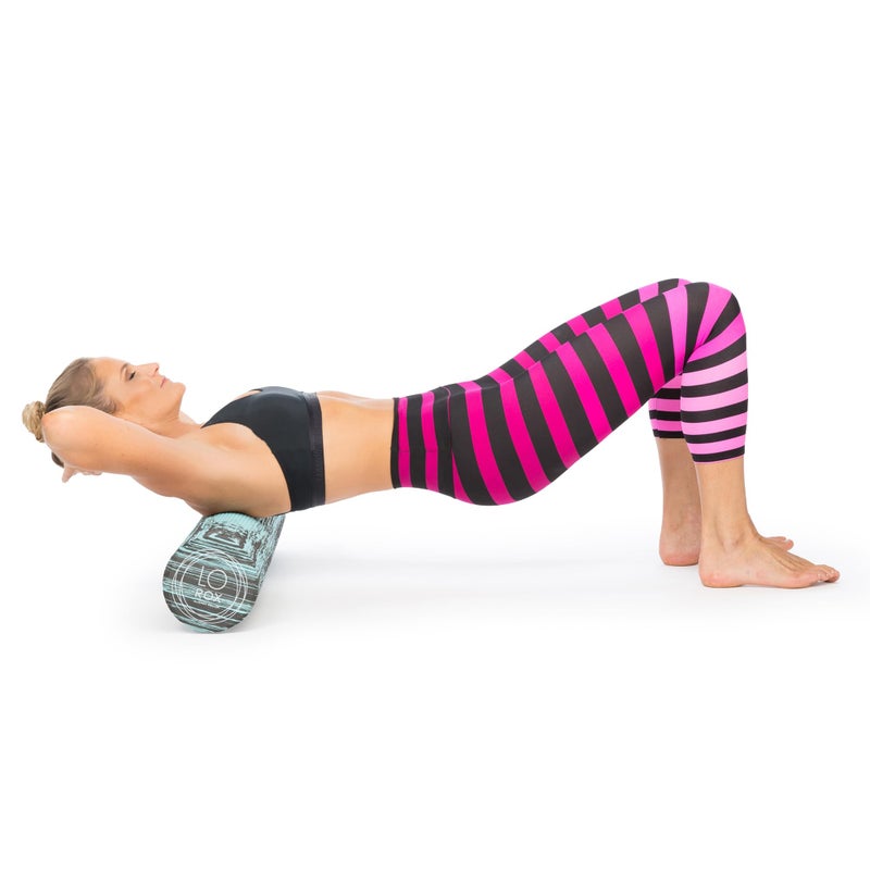 OPTP أسطوانة فوم OPTP LO ROX للحياة المتوازنة من خبيرة الأنسجة والمحاذاة لورين روكسبيرغ - أسطوانة فوم بطول 36 بوصة للتمارين، التدليك الذاتي واستعادة العضلات - Image 4