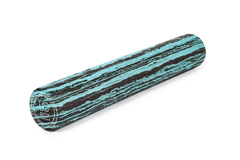 OPTP أسطوانة فوم OPTP LO ROX للحياة المتوازنة من خبيرة الأنسجة والمحاذاة لورين روكسبيرغ - أسطوانة فوم بطول 36 بوصة للتمارين، التدليك الذاتي واستعادة العضلات - Image 1