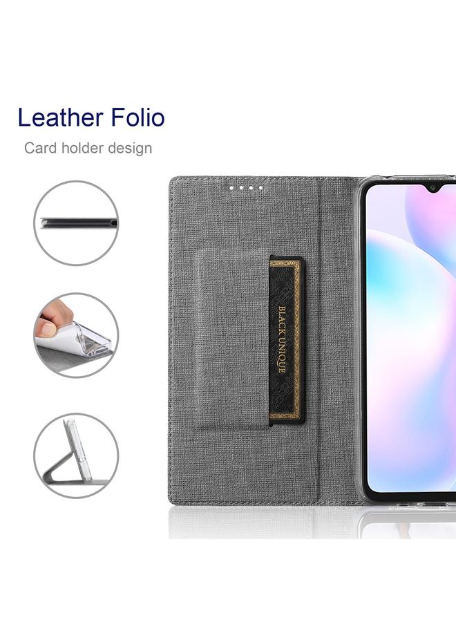 erorex Case For Sharp Aquos R7 DMX Series Shockproof TPU + PU Leather Magnetic Attraction Horizontal Flip Case - Image 3