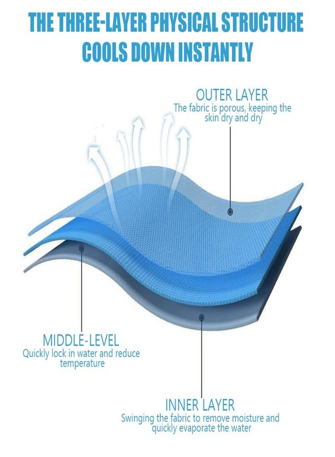 برو بيروس أساور معصم رياضية من بروبيروس® قابلة للتهوية، أساور رياضية باردة، أساور ماصة للعرق، أساور معصم سريعة الجفاف، أساور معصم ناعمة لجميع أنواع الرياضات، الصالات الرياضية، والتمارين الرياضية - Image 5