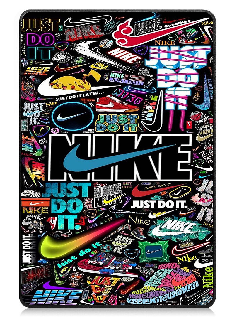 Theodor Protective Flip Case For Xiaomi Redmi Pad SE With Trifold Stand Auto Wake Sleep Shockproof Cover Just do it - Image 1