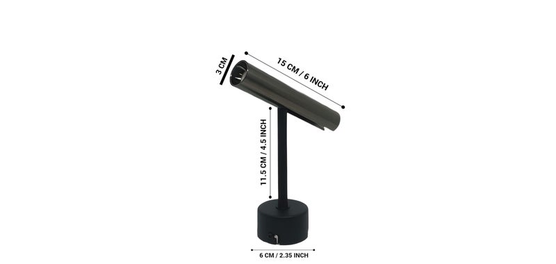 FILLISKA Aluminium 10 Watt Led Surface/Spot Light, Shockproof Alluminium Body & Antiglare Diffuser,Warmwhite (Polished Black-795) - Image 4