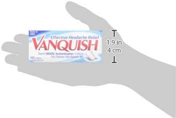 Vanquish Extra Strength Pain Reliever Caplets 4 Count - Image 2