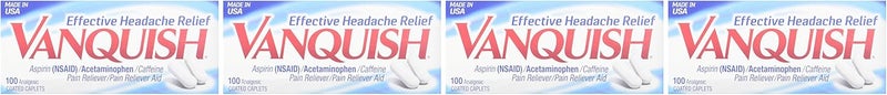 Vanquish Extra Strength Pain Reliever Caplets 4 Count - Image 3