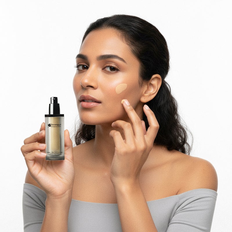 Ferrarucci Matte silky full coverage liquid foundation - Image 3