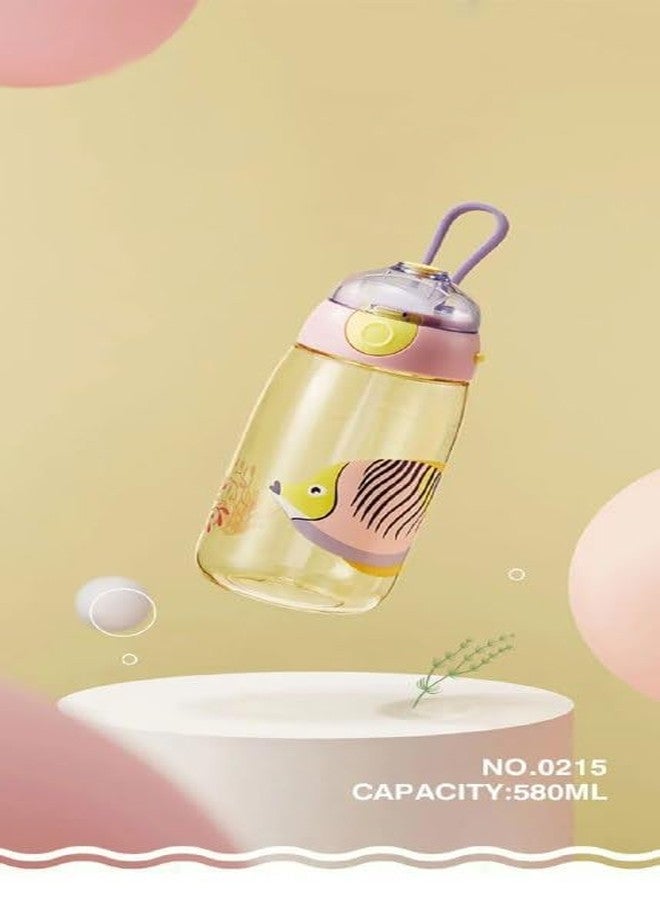 TUPERMAR Baby Water Bottle with Sipper and Carry Handle Leak Proof Design Easy to Clean Cute Design Water Bottle for Boy and Girl Leak Proof Design Easy to Clean Cute Design Water Bottle - Image 4