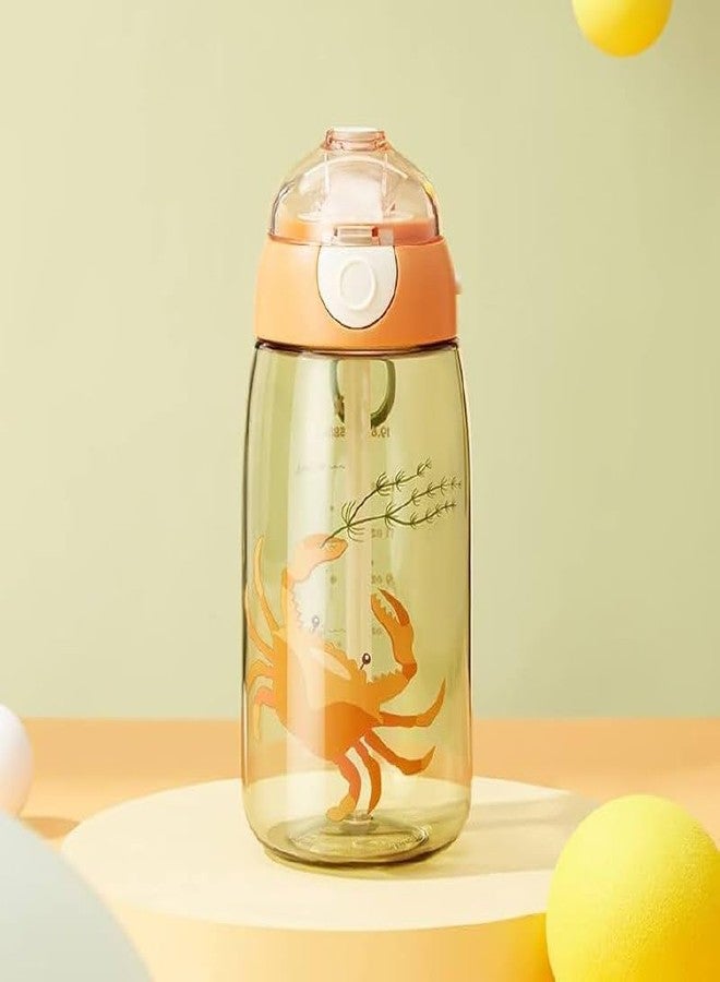 TUPERMAR Baby Water Bottle with Sipper and Carry Handle Leak Proof Design Easy to Clean Cute Design Water Bottle for Boy and Girl Leak Proof Design Easy to Clean Cute Design Water Bottle - Image 1