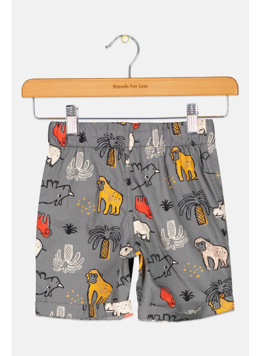 Kids Boy Allover Printed Drawstring  Shorts, Grey Combo - pzsku/Z24EC26D9FBFAAF4F226CZ/45/_/1737641993/9209d0e1-f33d-46c7-9979-4cb8b3f45342