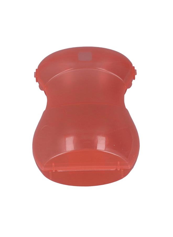 Thoraya - Baby Squeeze Proof Holder for Juice Box Prevent Messes Support Self Feeding Multipurpose Food Pouch Holder Red - Image 1
