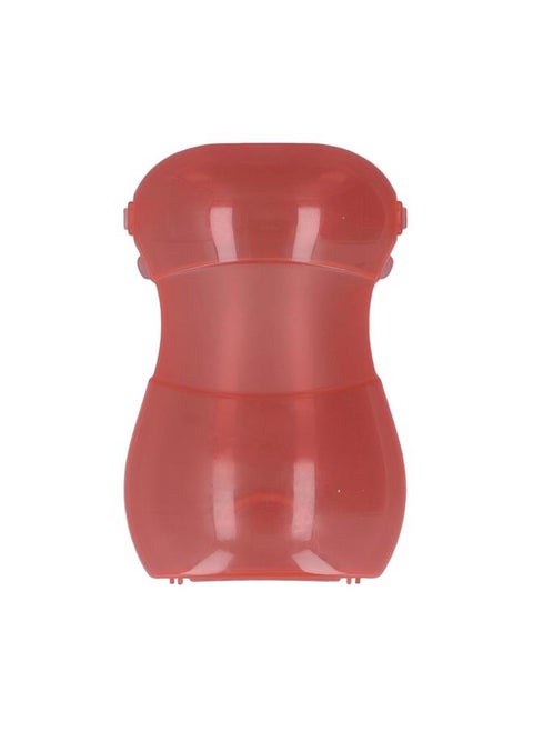 Baby Squeeze Proof Holder for Juice Box Prevent Messes Support Self Feeding Multipurpose Food Pouch Holder Red