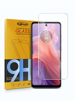 GMAX GMAX Premium Series Curved Edges 9H 2.5D Tempered Glass Screen Protector - Clear For Motorola Moto E14 4G 2024  - Image 1