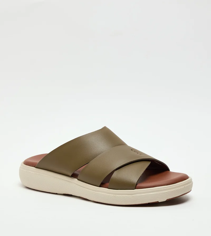ستيف مادن Arabic Sandal Olive Men's Sandals