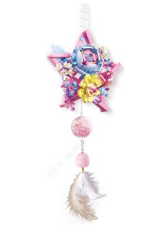 Miniso A beautifully designed pink dreamcatcher to bring a magical and calming touch to any room. 