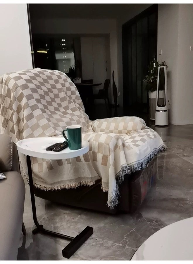 XiuWoo - Sturdy Nordic Style Coffee Table Sofa Side Table End Table For Living Room 45*30*60cm - Image 1
