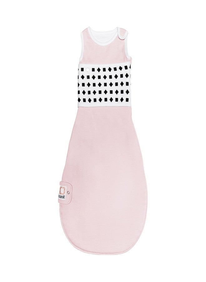 Nanit Breathing Wear Sleeping Bag, Size Medium, Blush, 6-12 Month - Image 1